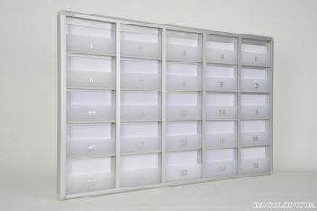 Posta kutusu 25 daire kilitsiz bariyer sistem