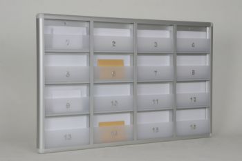 Posta kutusu 16 daire kilitsiz bariyer sistem